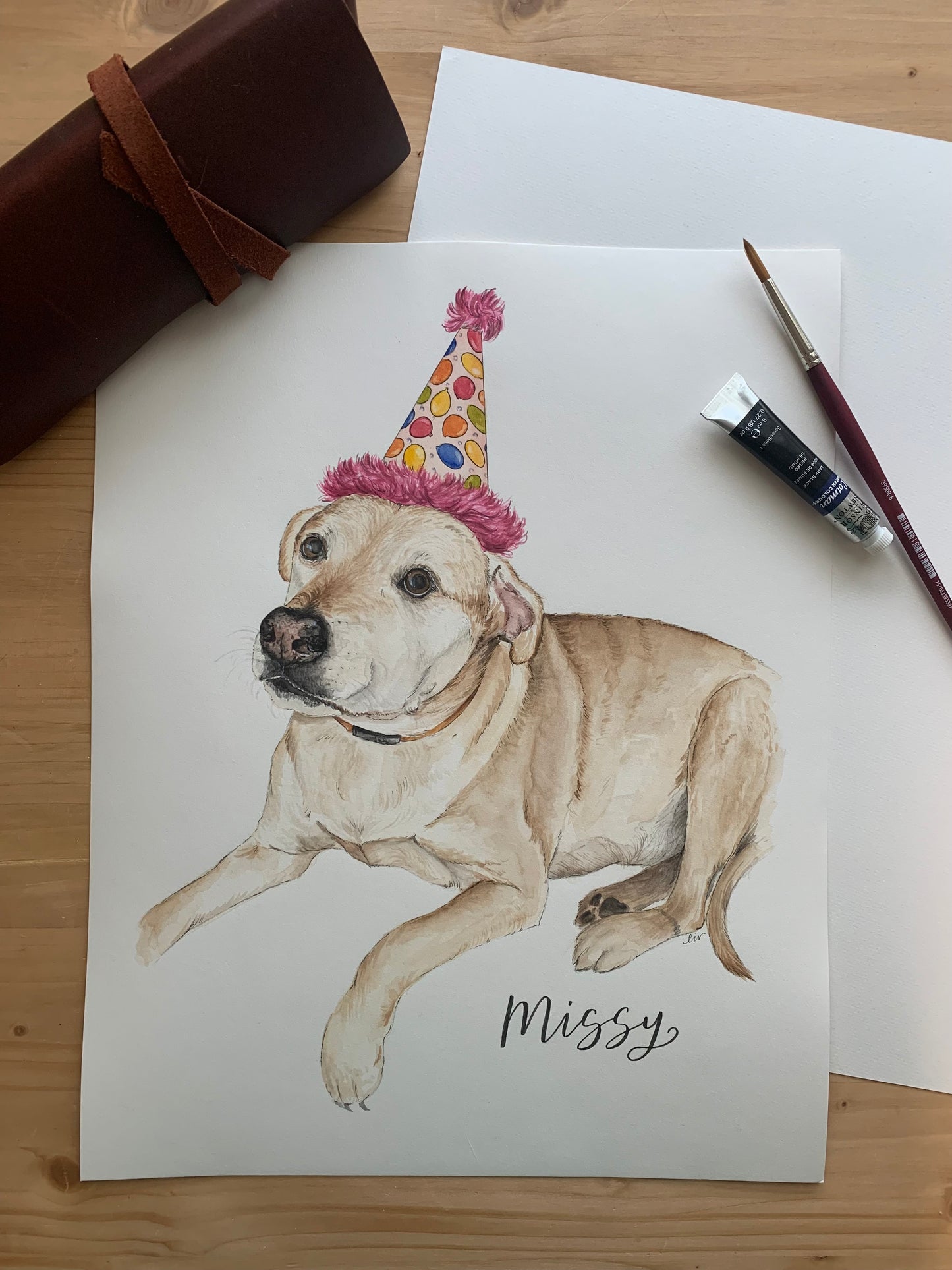 Watercolor Pet Portraits