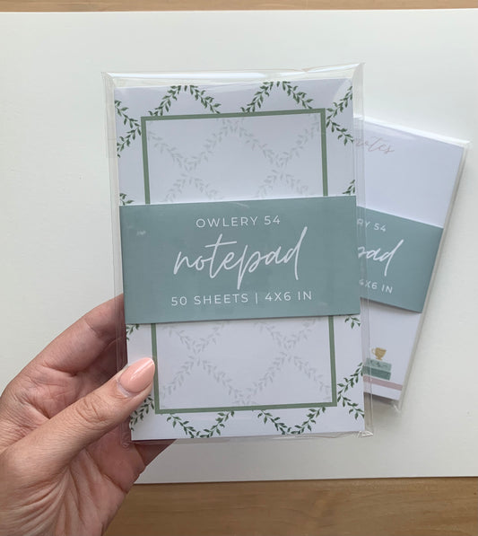 Diamond Trellis Notepad