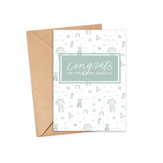 Congrats Baby Card