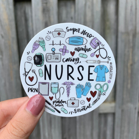 Nurse Sticker