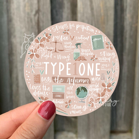 Enneagram Circle Stickers