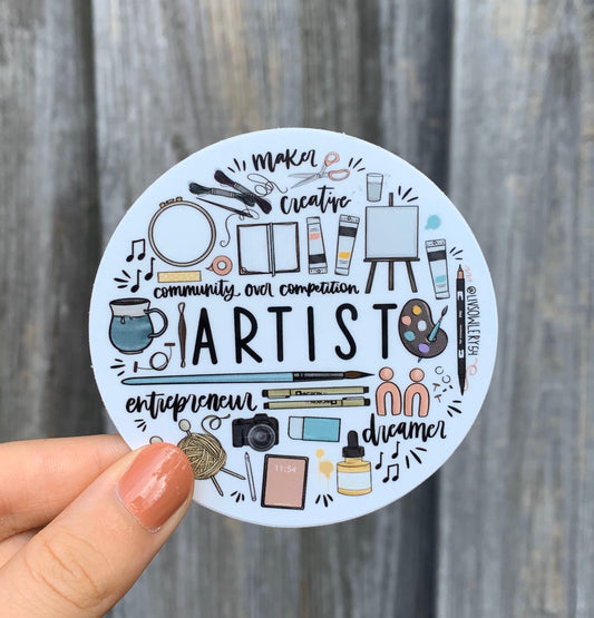 Artist Sticker