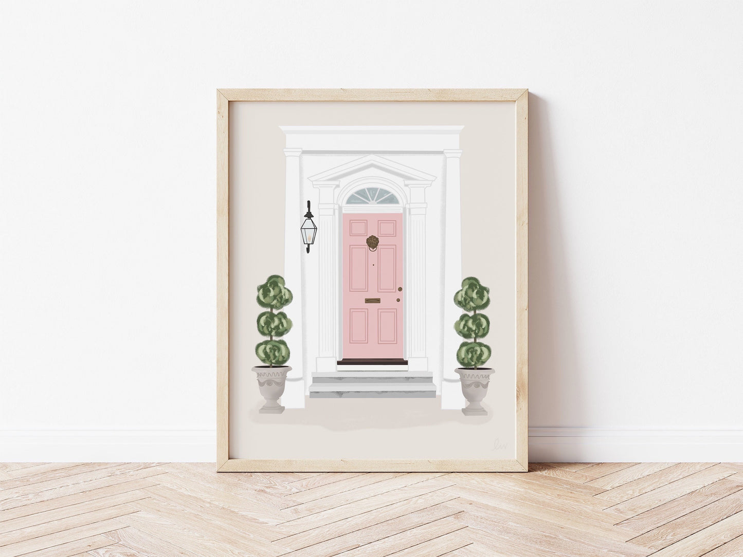 Charleston, SC Pink Door Print