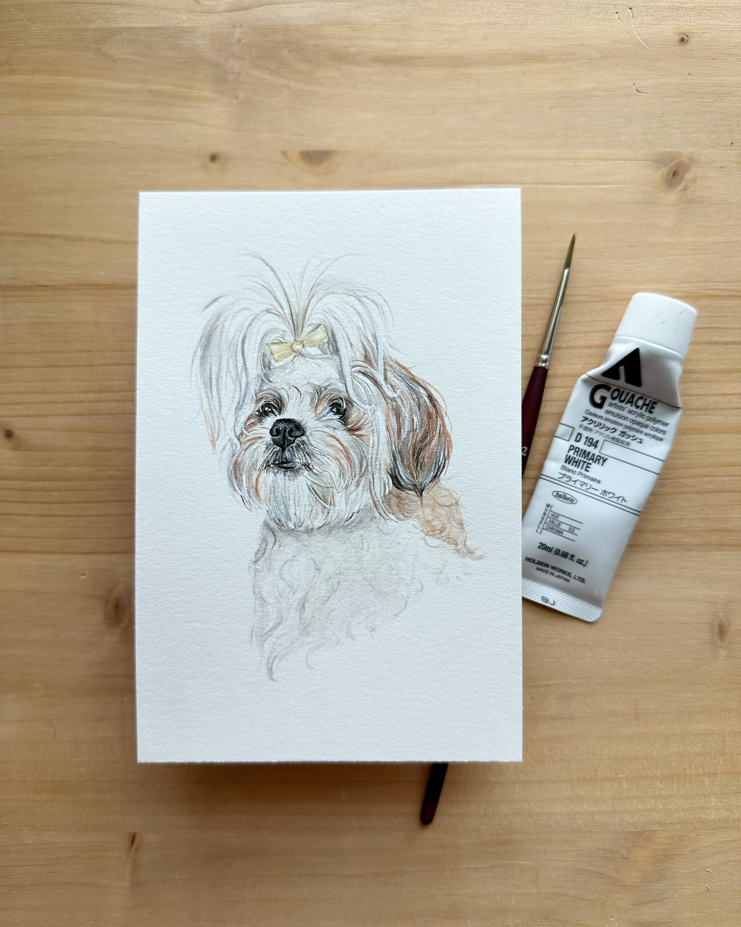 Watercolor Pet Portraits