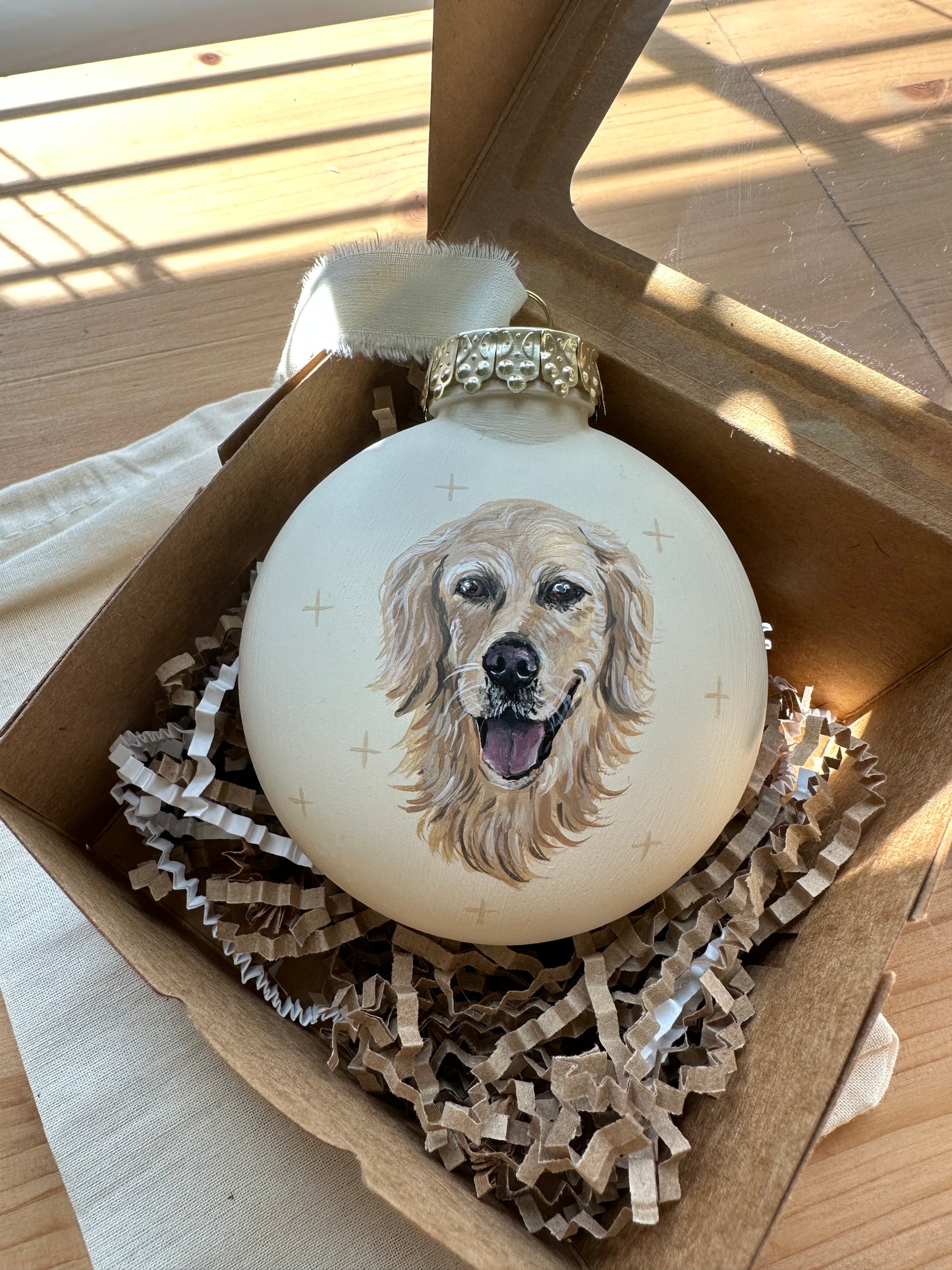 Custom Pet Portrait Ornaments