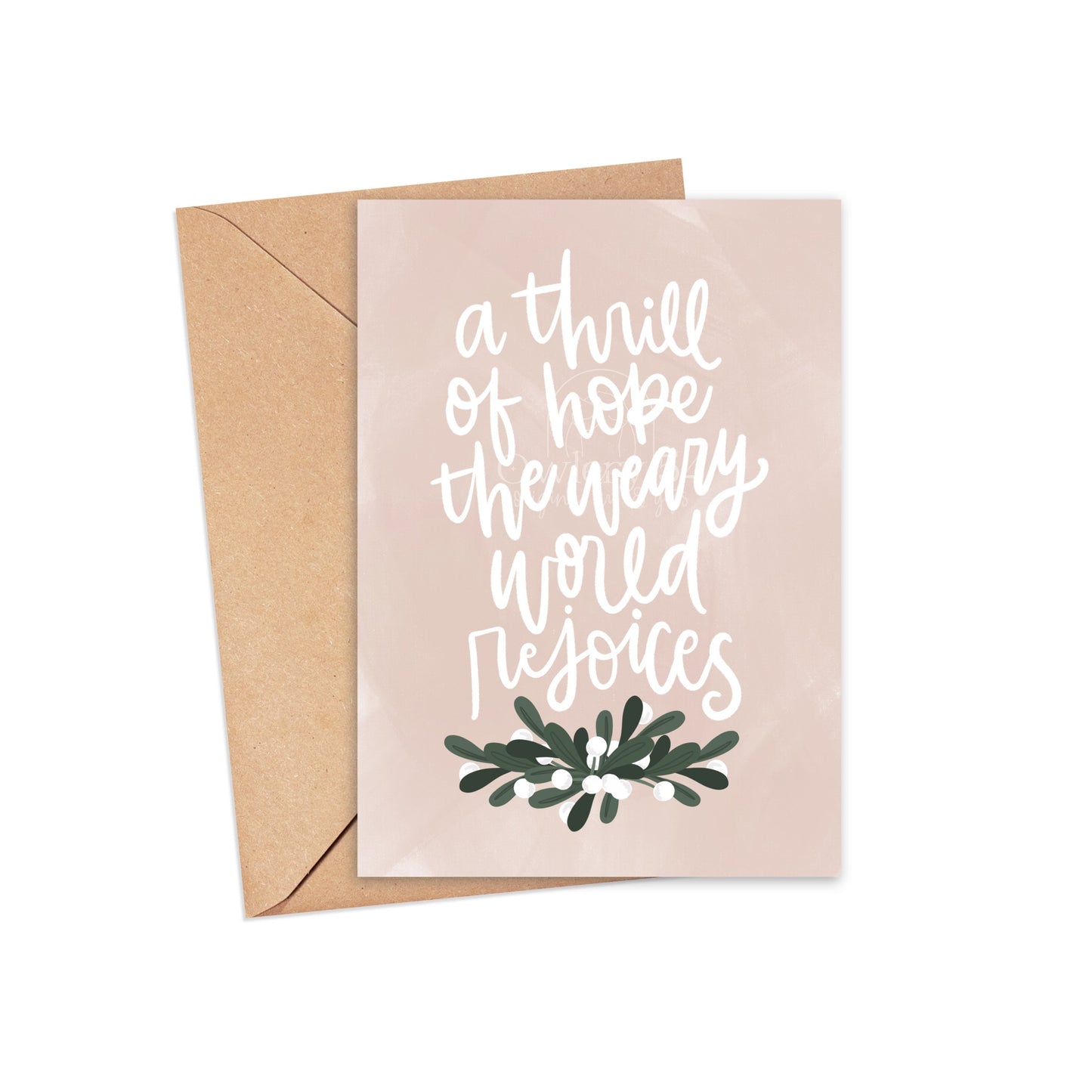 A Thrill of Hope Card