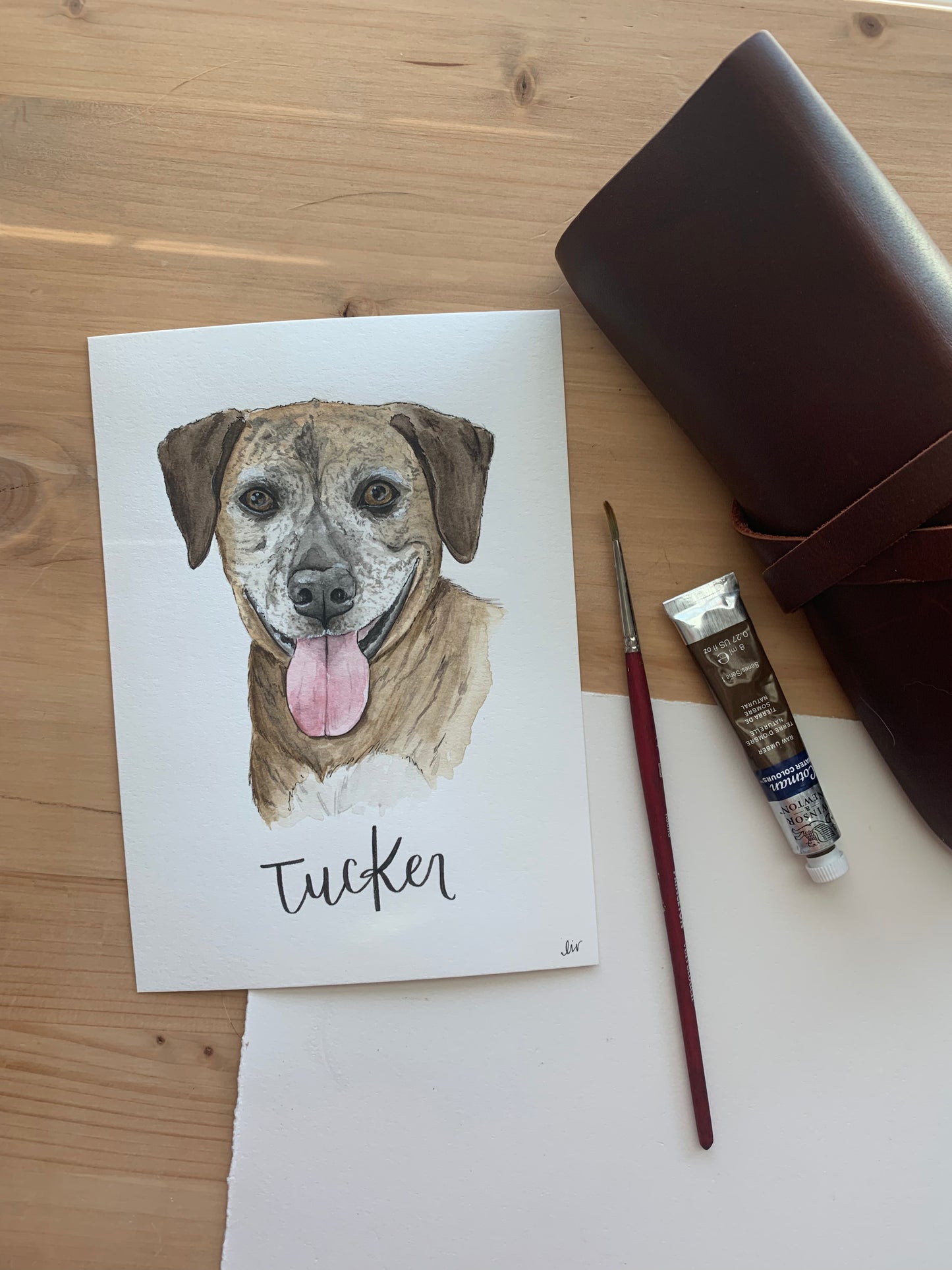 Watercolor Pet Portraits