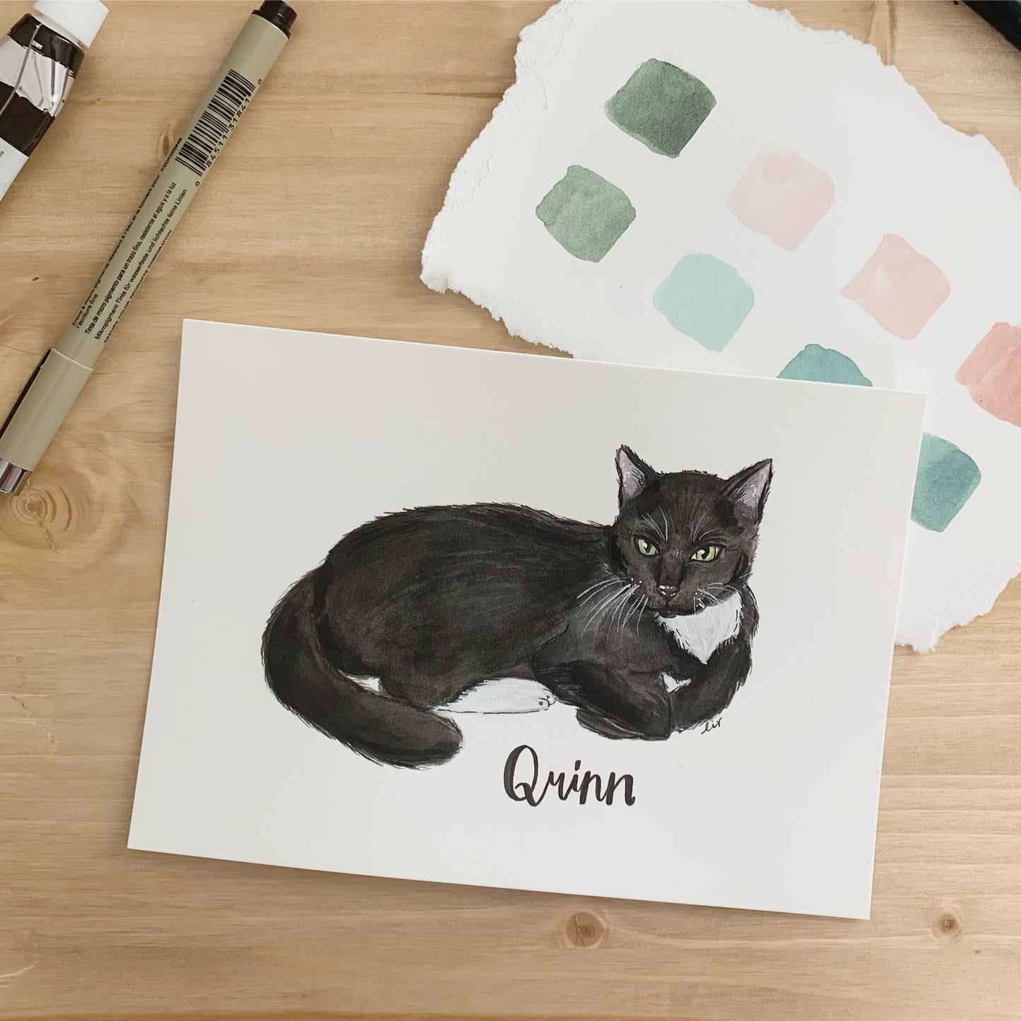 Watercolor Pet Portraits