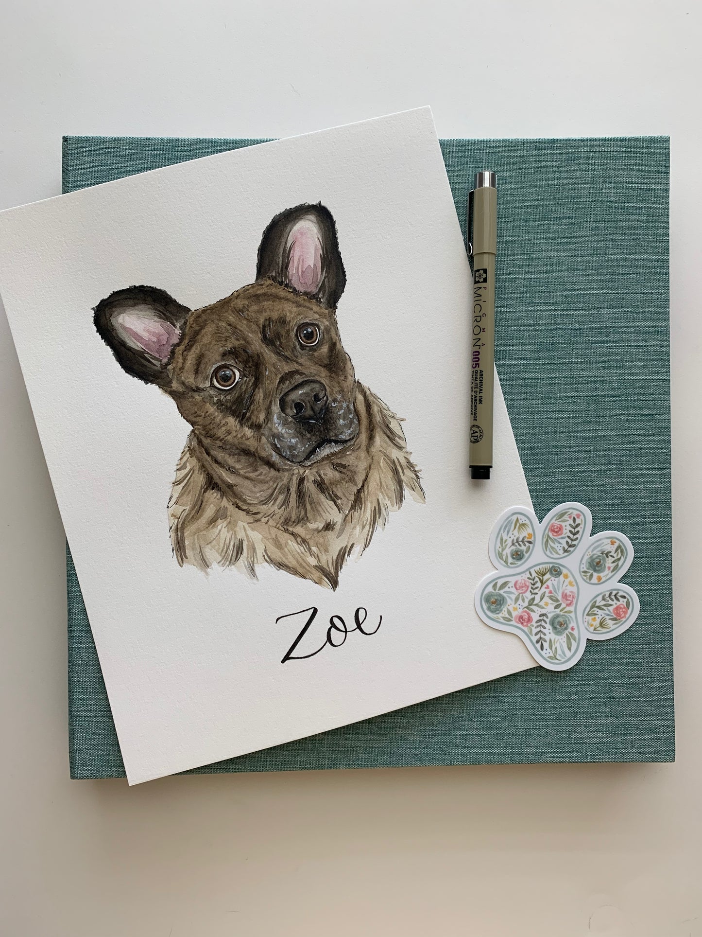 Watercolor Pet Portraits